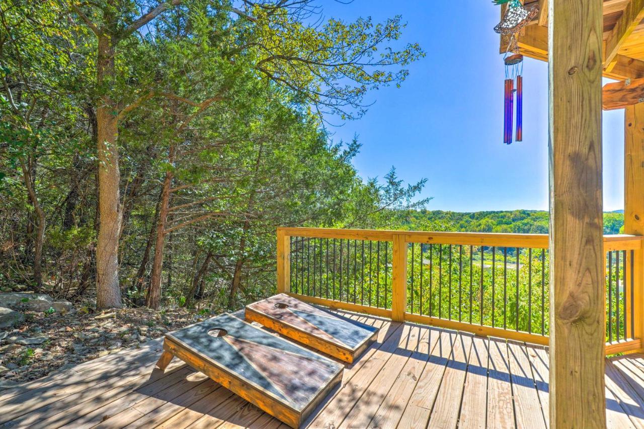 Colorful Golden Getaway With Panoramic Views! Villa Bagian luar foto